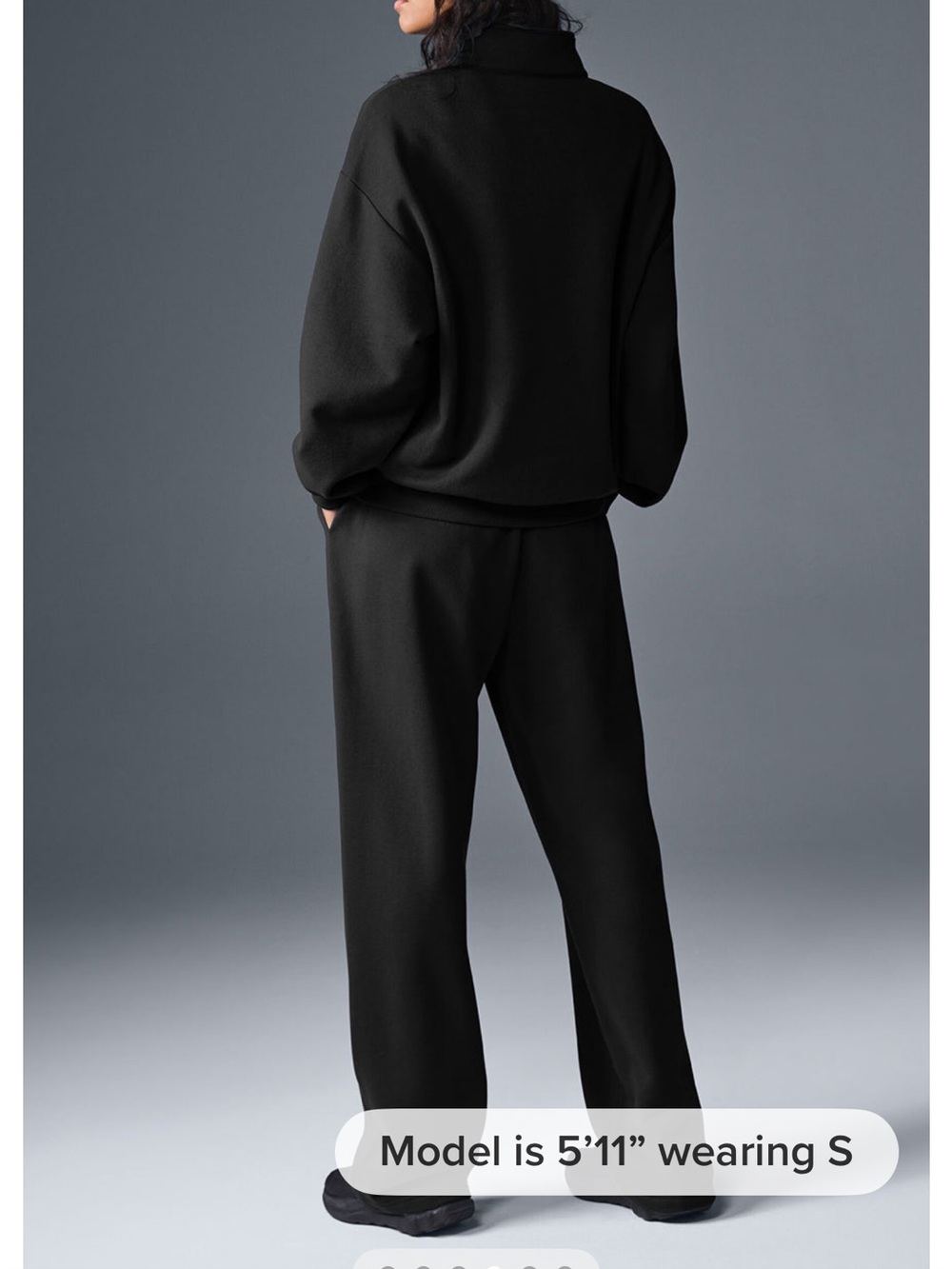 Alo Yoga Accolade 1/4 Zip Pullover S - Picture 3 of 4